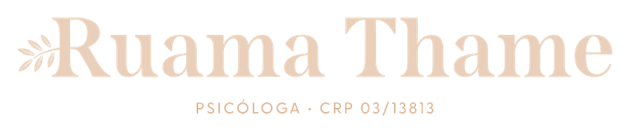 Ruama Thame · Psicóloga · CRP 03/13813
