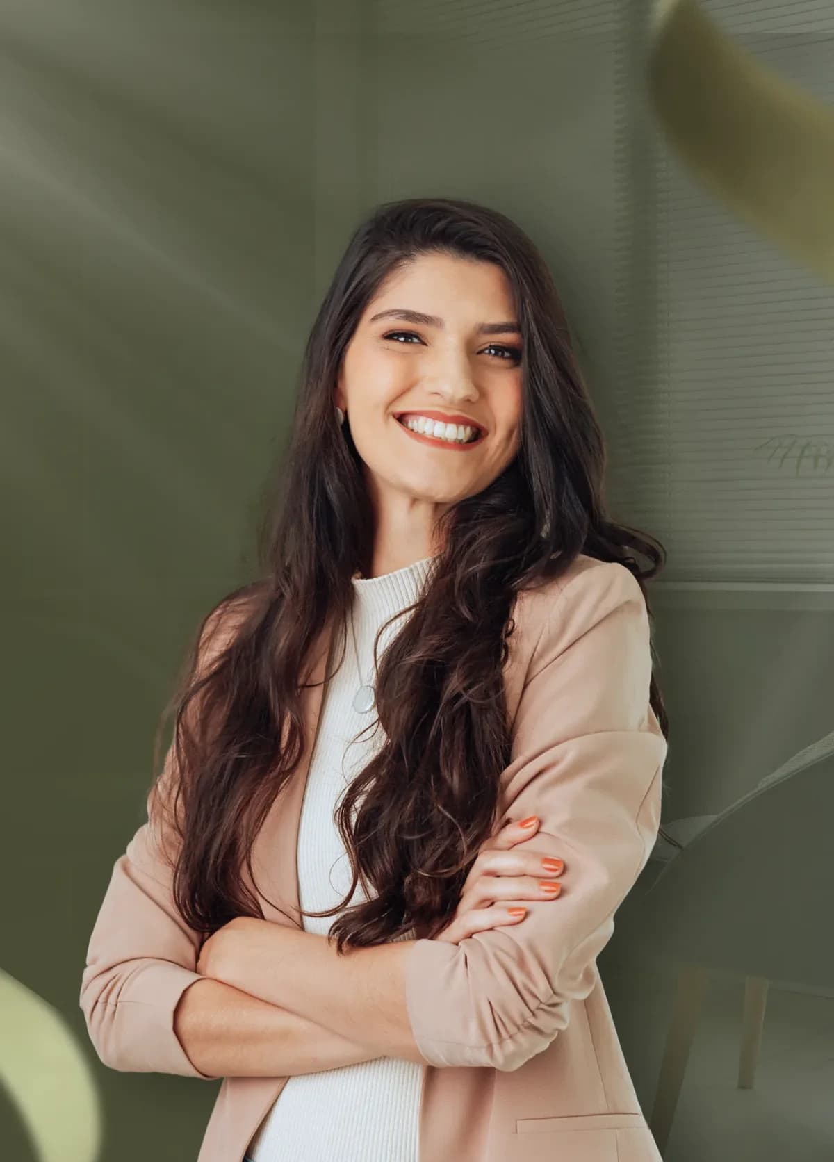 Ruama Thame no consultório